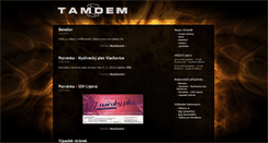 Desktop Screenshot of conny.tamdem.cz