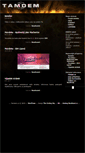 Mobile Screenshot of galerie.tamdem.cz
